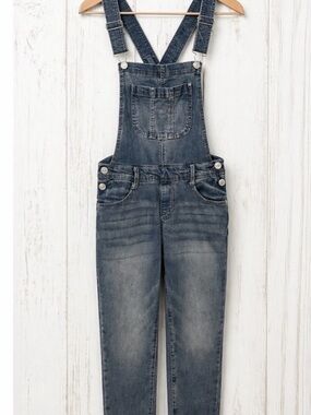 Wallflower Indigo Wash Women's Denim Overalls